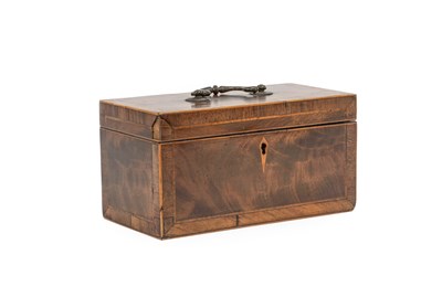 Lot 119 - A Regency Mahogany Tea Caddy, circa 1830,...