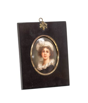 Lot 43 - A KPM Style Porcelain Plaque, late 19th/early...