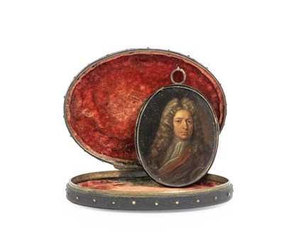 Lot 136 - English School (Early 18th Century): Miniature...