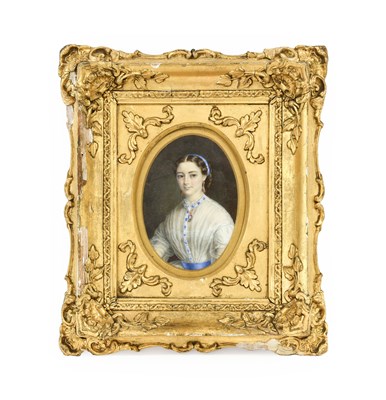 Lot 135 - English School (19th Century) Miniature...