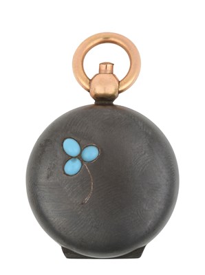 Lot 2115 - A Victorian Gun-Metal Sovereign-Case