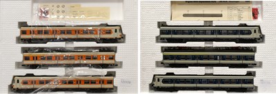 Lot 3267 - Roco HO Gauge Two BR 420/421 Three Car Sets