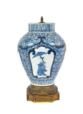 Lot 213 - A Japanese Arita Porcelain Vase, Edo period,...
