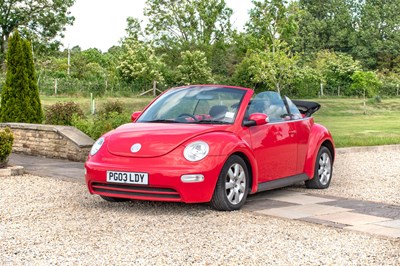 Lot 796 - 2003 VW Beetle Cabriolet Registration Number:...