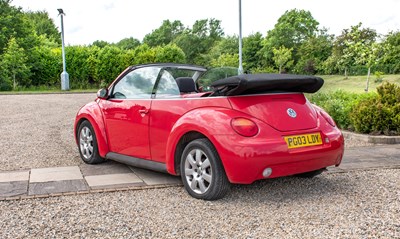 Lot 796 - 2003 VW Beetle Cabriolet Registration Number:...