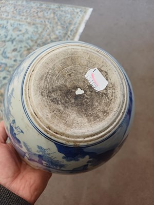 Lot 27 - A Chinese Porcelain Jardiniere, in Kangxi...