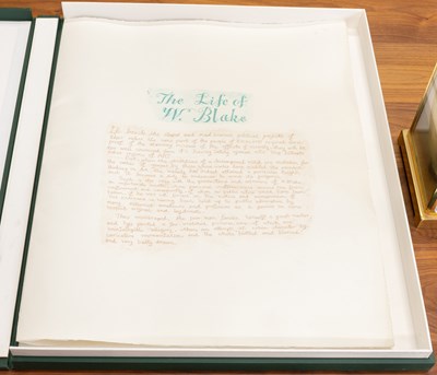 Lot 1069 - Chris Orr (contemporary) "The Life of W. Blake"...