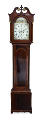 Lot 224 - A Mahogany Eight Day Longcase Clock, signed P...