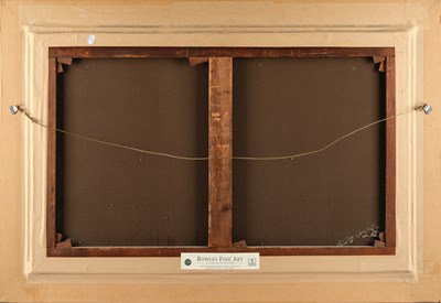 Lot 1073 - Robert W Wright (fl.1870-1906) The See-Saw -...
