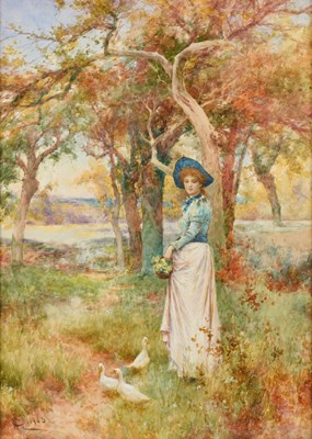 Lot 1064 - Alfred Glendening Jnr. (1861-1907) "Followers"...
