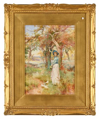 Lot 1064 - Alfred Glendening Jnr. (1861-1907) "Followers"...