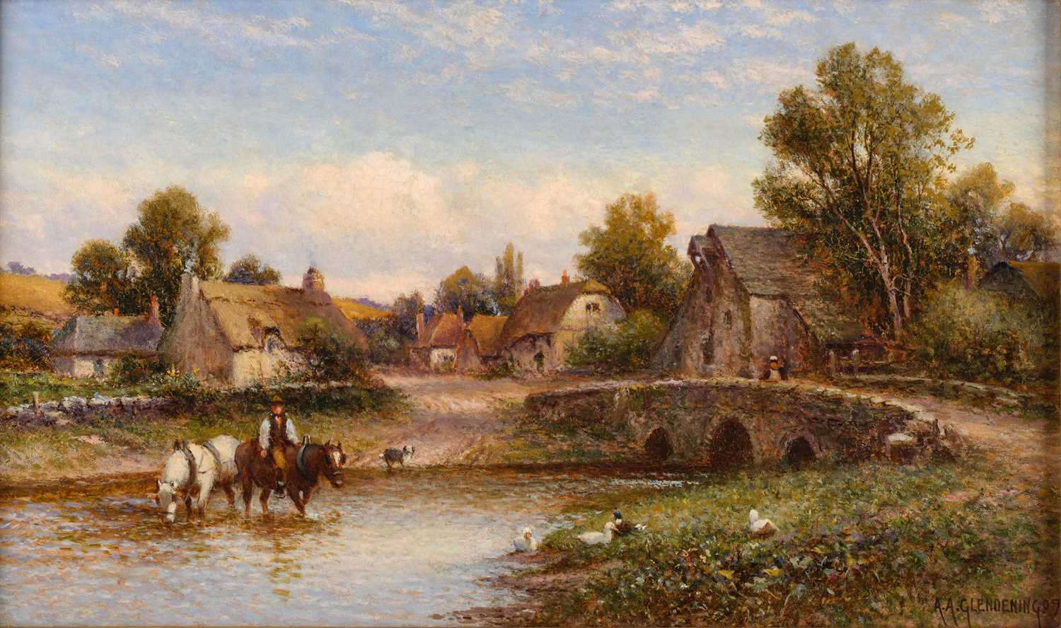 Lot 1095 - Alfred Augustus Glendening Snr. (1840-1921)...