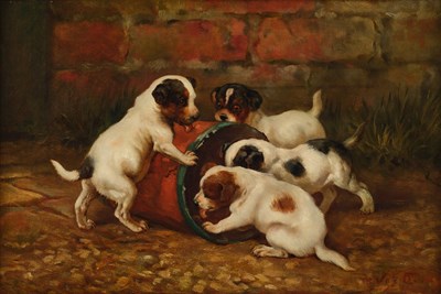 Lot 1142 - Attributed to Vincent de Vos (1829-1875)...
