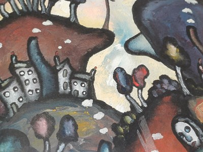 Lot 1055 - Frank Bentley (1941-2006) "Calder Valley Crags"...