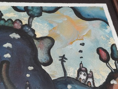 Lot 1055 - Frank Bentley (1941-2006) "Calder Valley Crags"...