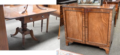 Lot 1344 - A Regency Mahogany Centre Pedestal Pembroke...