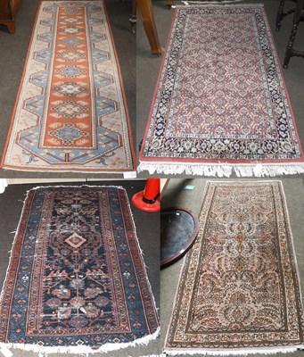 Lot 1241 - Melas Runner, the pale terracotta field with a...