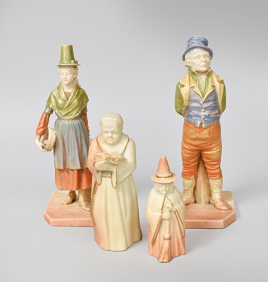 Lot 387 - Two Royal Worcester Porcelain Figures from the...