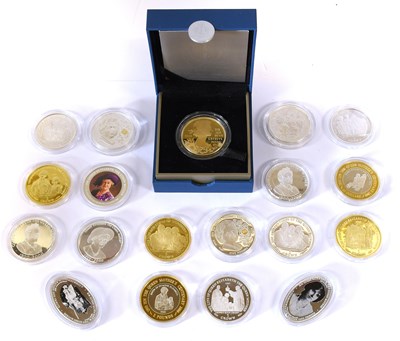 Lot 447 - Mixed Silver Proof Commemorative Crowns, all...