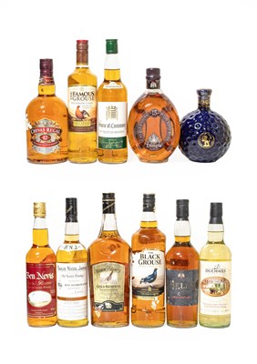 Lot 3105 - Blended Whiskies; Chivas Regal 12 Year Old,...
