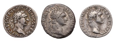 Lot 10 - Roman Imperial, Trajan Denarius, Rome 98AD,...