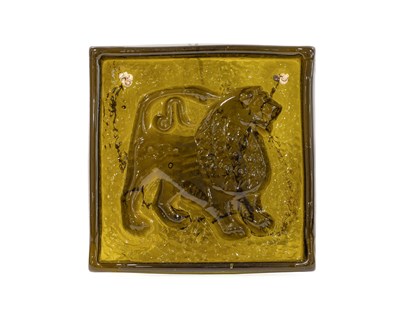 Lot 567 - A 1937 Coronation Malkin Earthenware Tile,...