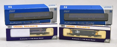 Lot 3132 - Dapol N Gauge Locomotives