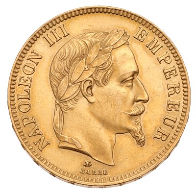 Lot 408 - France, One Hundred Francs 1862A, Paris Mint,...