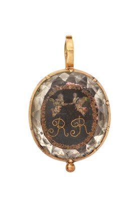 Lot 2019 - A Charles II Rock Crystal Pendant