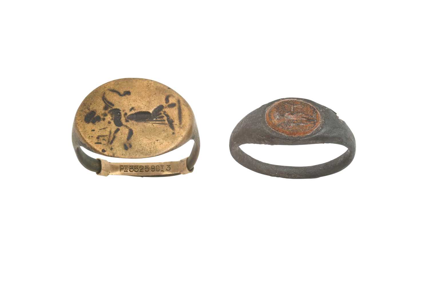 Lot 2009 - An Intaglio Ring and Another