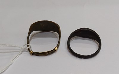 Lot 2009 - An Intaglio Ring and Another
