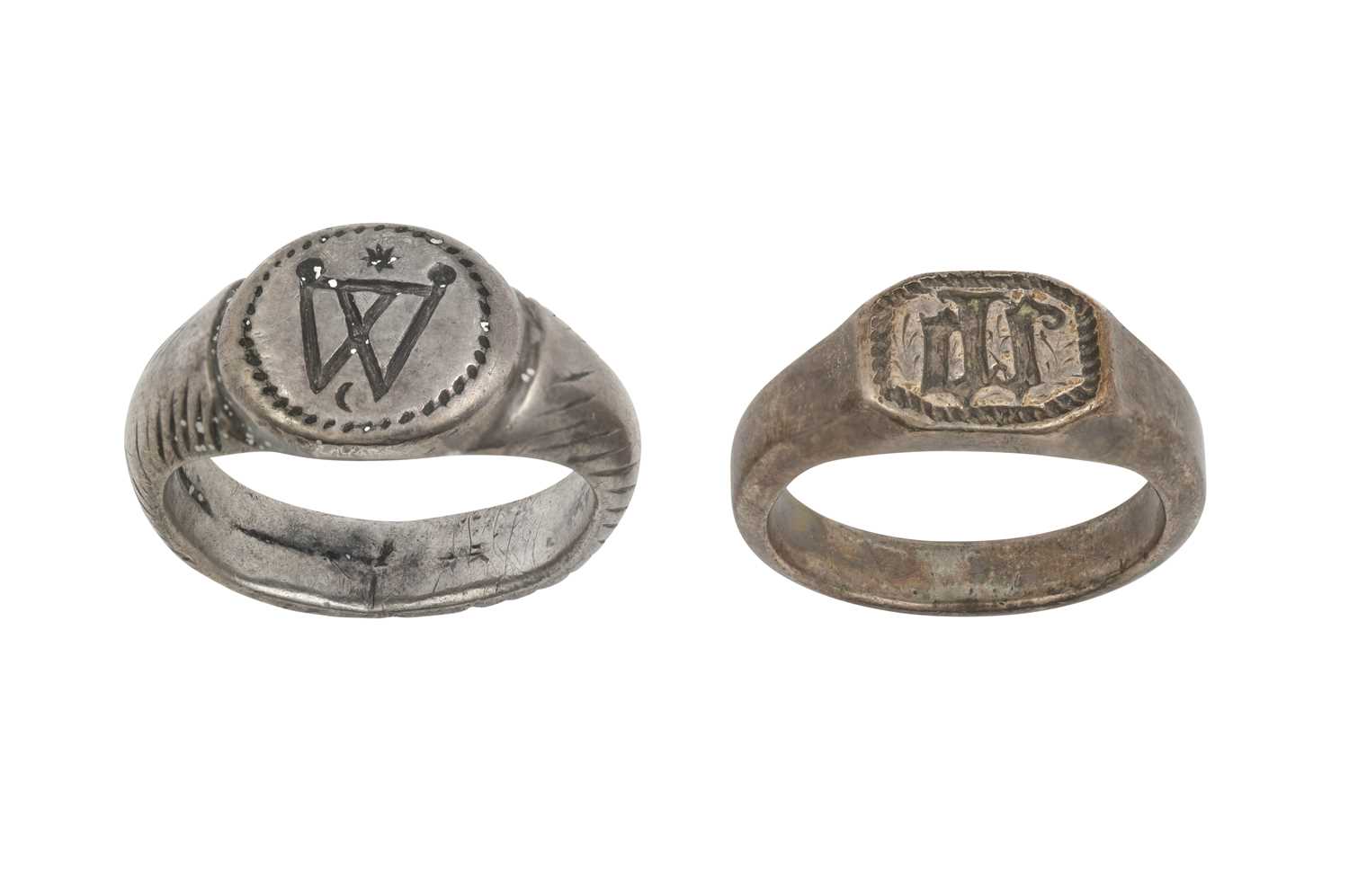 Lot 2006 - Two Medieval Rings