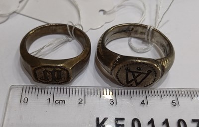 Lot 2006 - Two Medieval Rings