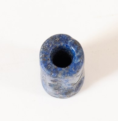 Lot 2002 - A Mesopotamian Lapis Lazuli Cylinder Seal