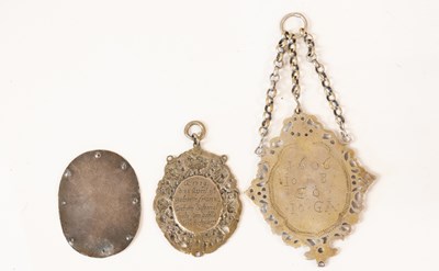 Lot 2093 - A German Silver Pendant and an Italian Silver Pendant
