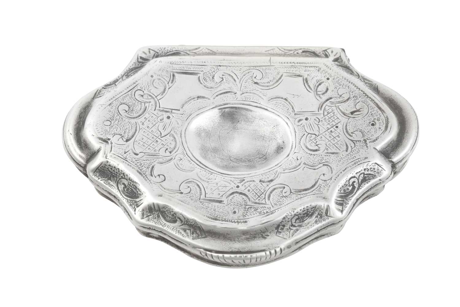 Lot 2096 - A Continental Silver Snuff-Box