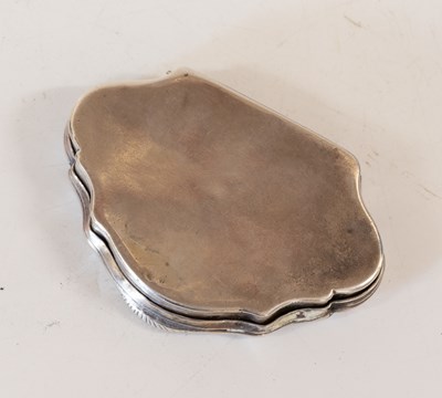 Lot 2096 - A Continental Silver Snuff-Box