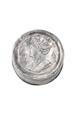 Lot 2101 - A Queen Anne Silver Counter-Box