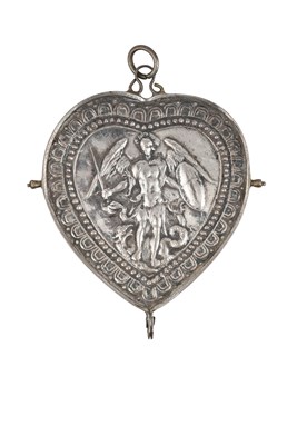 Lot 2097 - A German Silvered Pendant