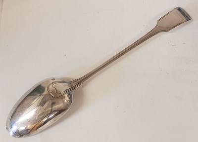 Lot 2076 - A German Silver Basting-Spoon