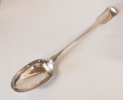 Lot 2076 - A German Silver Basting-Spoon