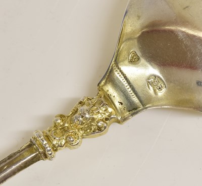 Lot 2060 - A German Parcel-Gilt Silver Apostle-Spoon