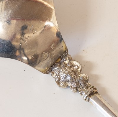Lot 2061 - A German Parcel-Gilt Silver Spoon