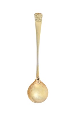 Lot 2071 - A German Silver-Gilt Salt-Spoon