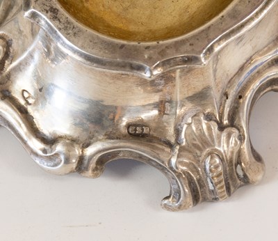 Lot 2073 - A German Parcel-Gilt Silver Trencher-Salt