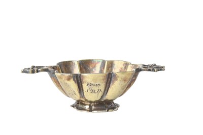 Lot 2141 - A Dutch Silver-Gilt Miniature Toy Branch-Bowl