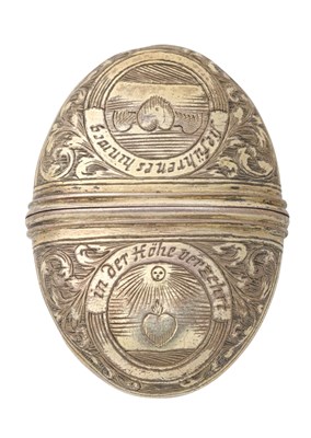 Lot 2057 - A German Silver-Gilt Box
