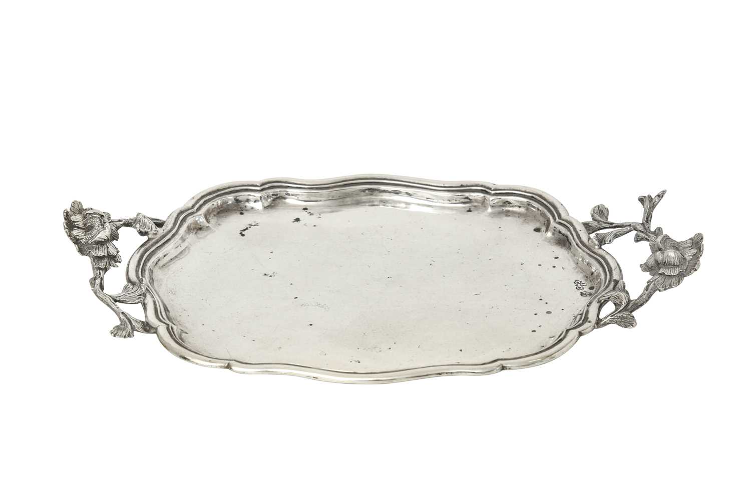Lot 2072 - A German Silver Small Tray