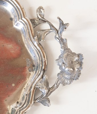 Lot 2072 - A German Silver Small Tray
