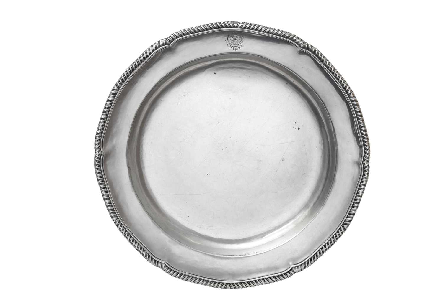 Lot 2150 - A George III Silver Second-Course Dish from